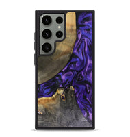 Galaxy S24 Ultra Wood Phone Case - Denisse (Purple, 816055)