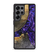 Galaxy S25 Ultra Wood Phone Case - Denisse (Purple, 816055)
