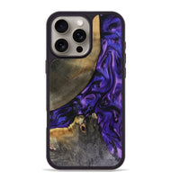 iPhone 16 Pro Max Wood Phone Case - Denisse (Purple, 816055)