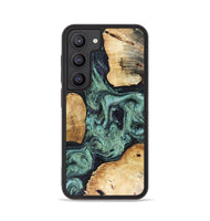 Galaxy S23 Wood Phone Case - Mellisa (Green, 816069)