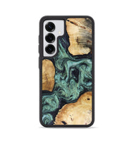 Galaxy S25 Wood Phone Case - Mellisa (Green, 816069)