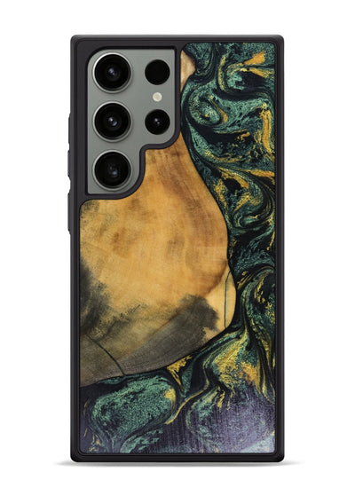 Galaxy S24 Ultra Wood Phone Case - Karsyn (Green, 816071)