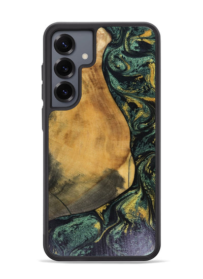 Galaxy S25 Plus Wood Phone Case - Karsyn (Green, 816071)