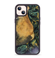 iPhone 14 Plus Wood Phone Case - Karsyn (Green, 816071)