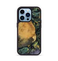 iPhone 14 Pro Wood Phone Case - Karsyn (Green, 816071)