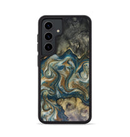 Galaxy S24 Wood Phone Case - Sylvia (Teal & Gold, 816075)
