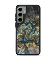 Galaxy S24 Plus Wood Phone Case - Sylvia (Teal & Gold, 816075)