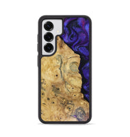 Galaxy S25 Wood Phone Case - Adriane (Purple, 816080)
