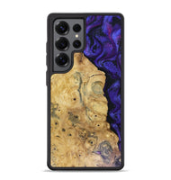 Galaxy S25 Ultra Wood Phone Case - Adriane (Purple, 816080)