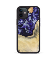 iPhone 12 Wood Phone Case - Romina (Purple, 816081)