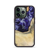 iPhone 13 Pro Wood Phone Case - Romina (Purple, 816081)