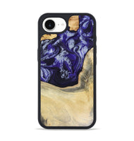 iPhone 16e Wood Phone Case - Romina (Purple, 816081)