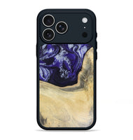 iPhone 17 Pro Max Wood Phone Case - Romina (Purple, 816081)
