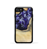 iPhone SE Wood Phone Case - Romina (Purple, 816081)