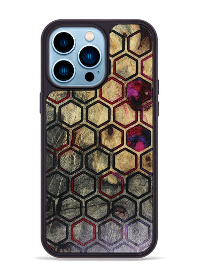 iPhone 14 Pro Max Wood Phone Case - Corrie (Pattern, 816098)
