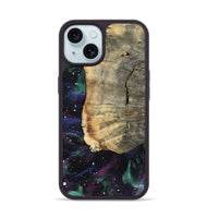 iPhone 15 Wood Phone Case - Rex (Cosmos, 816116)