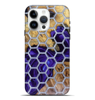 iPhone 15 Pro Max Wood Live Edge Phone Case - Halie (Pattern, 816133)