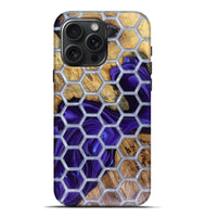 iPhone 16 Pro Max Wood Live Edge Phone Case - Halie (Pattern, 816133)