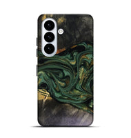 Galaxy S26 Wood Live Edge Phone Case - Murphy (Green, 816146)