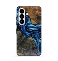 Galaxy S26 Wood Live Edge Phone Case - Jenni (Blue, 816147)