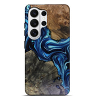 Galaxy S26 Ultra Wood Live Edge Phone Case - Jenni (Blue, 816147)