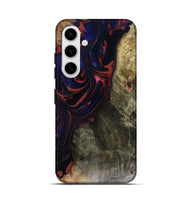 Galaxy S25 Wood Live Edge Phone Case - Cruz (Red, 816150)
