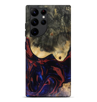Galaxy S22 Ultra Wood Live Edge Phone Case - Dillon (Red, 816151)