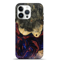 iPhone 15 Pro Max Wood Live Edge Phone Case - Dillon (Red, 816151)