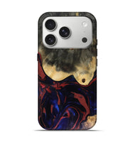 iPhone 17 Pro Wood Live Edge Phone Case - Dillon (Red, 816151)