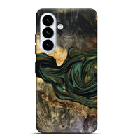 Galaxy S26 Plus Wood Live Edge Phone Case - Nixon (Green, 816155)