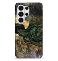 Galaxy S26 Ultra Wood Live Edge Phone Case - Nixon (Green, 816155)