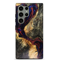 Galaxy S24 Ultra Wood Live Edge Phone Case - Tristen (Red, 816159)