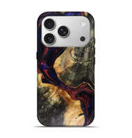 iPhone 17 Pro Wood Live Edge Phone Case - Tristen (Red, 816159)