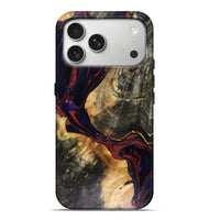 iPhone 17 Pro Max Wood Live Edge Phone Case - Tristen (Red, 816159)