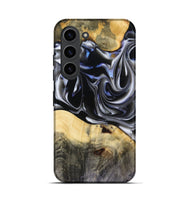 Galaxy S23 Wood Live Edge Phone Case - Orpha (Black & White, 816165)