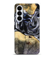 Galaxy S26 Plus Wood Live Edge Phone Case - Orpha (Black & White, 816165)