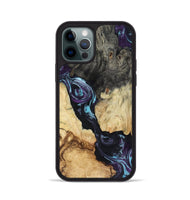 iPhone 12 Pro Wood Phone Case - Ethan (Purple, 816458)