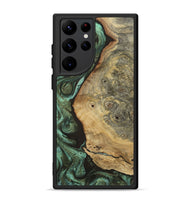 Galaxy S22 Ultra Wood Phone Case - Mael (Green, 816644)