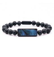 Lava Bead ResinArt Bracelet - Parker (Blue, 816794)