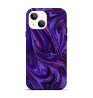iPhone 14 ResinArt Live Edge Phone Case - Zoya (Purple, 817013)