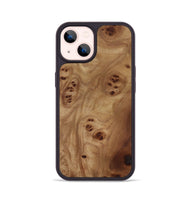 iPhone 14 Wood Phone Case - Maryam (Wood Burl, 817284)