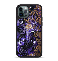 iPhone 12 Pro Max Wood Phone Case - Roman (Pattern, 817537)