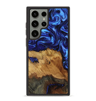Galaxy S23 Ultra Wood Phone Case - Morris (Blue, 817540)