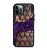 iPhone 12 Pro Max Wood Phone Case - Malayah (Pattern, 817563)
