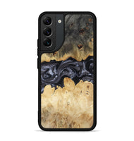Galaxy S22 Plus Wood Phone Case - Pennie (Black & White, 817628)