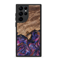 Galaxy S22 Ultra Wood Phone Case - Will (Blue, 817696)