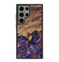 Galaxy S23 Ultra Wood Phone Case - Will (Blue, 817696)
