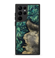 Galaxy S22 Ultra Wood Phone Case - Alanna (Green, 817707)