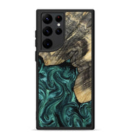 Galaxy S22 Ultra Wood Phone Case - Nola (Green, 817711)