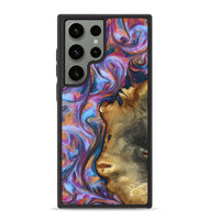 Galaxy S23 Ultra Wood Phone Case - Yamilet (Blue, 818187)